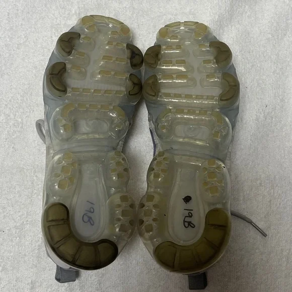 Nike Air Max VaporMax Shoes Sneakers Womens 8 Grey 2019 SE Purple Agate Run Walk - Picture 4 of 5